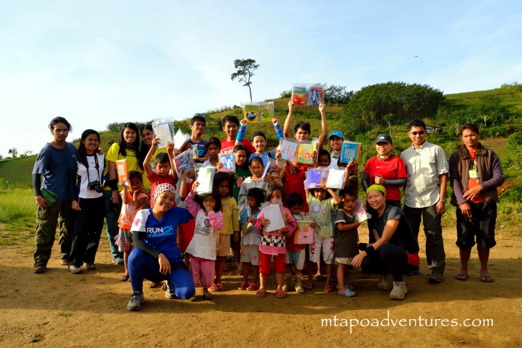 Sharing School Supplies to the Children in Sitio Colan